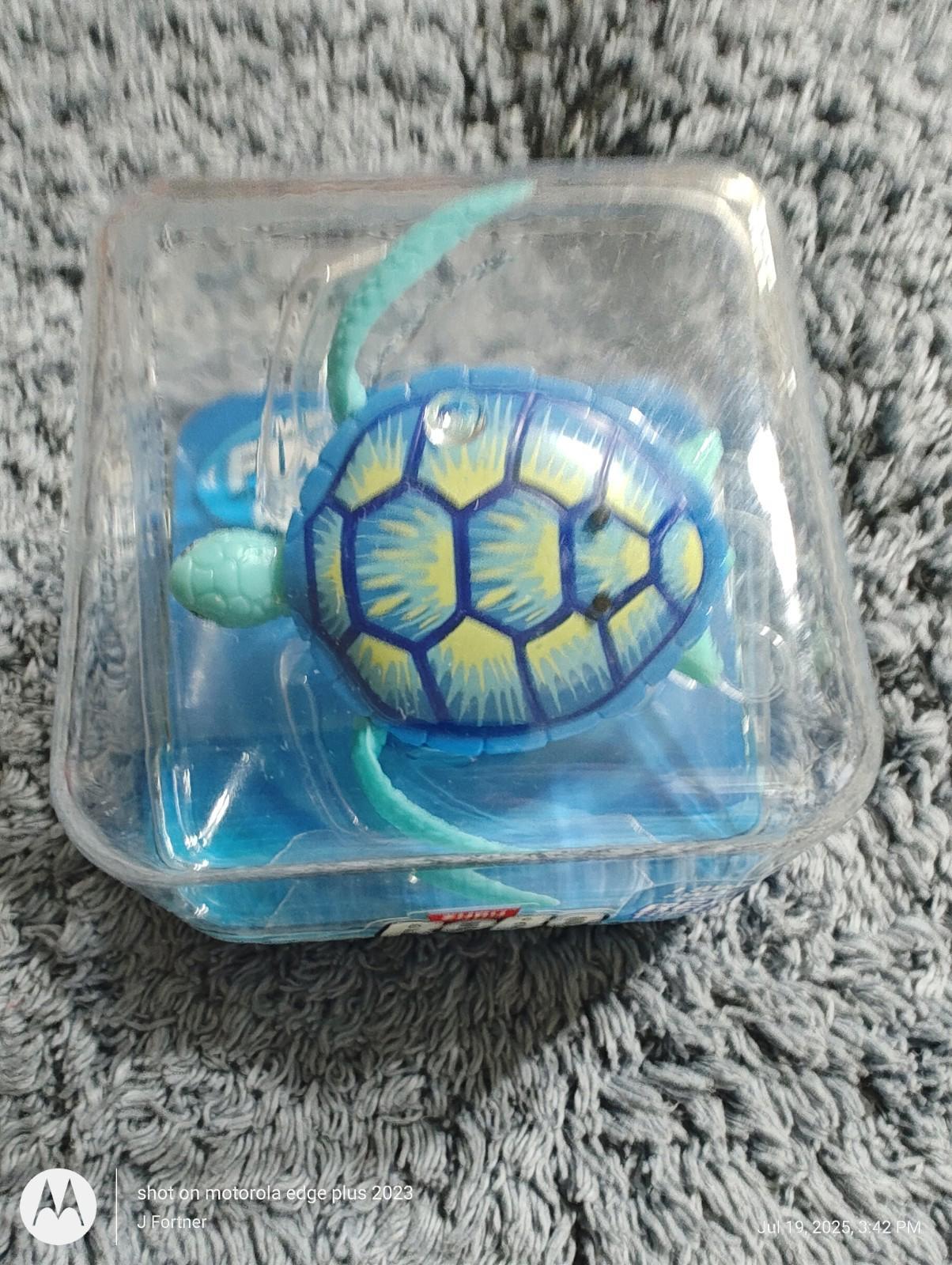 Robo Turtle Robotic Swimming Turtle Pet Toy - Blue by ZURU Brand New