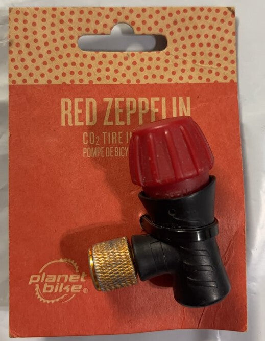 Planet Bike Red Zeppelin CO2 Tire Inflator