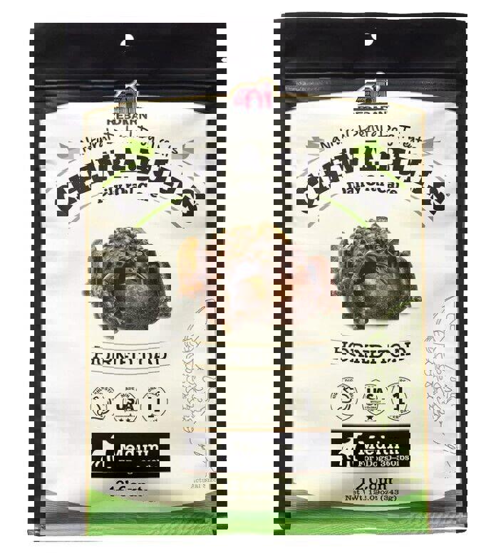 Redbarn Chew-A-Bulls Size: Medium | Shape: Toad | 12-Count