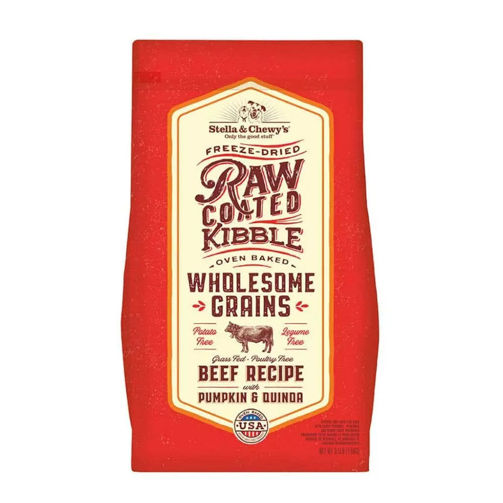 Stella & Chewy's Dog Raw Coated Wholesome Grains Beef (3.5lb)
