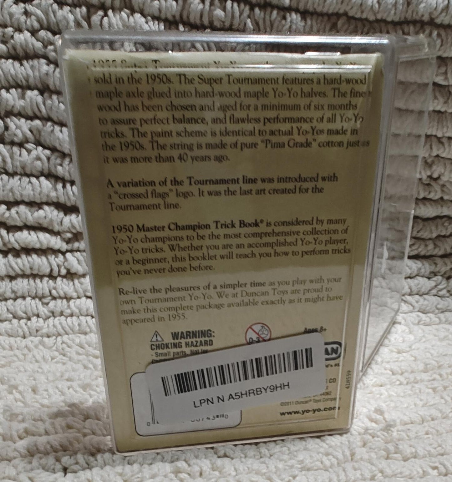 1990 Master Champions Trick Book featuring yo-yo tricks and techniques for enthusiasts.