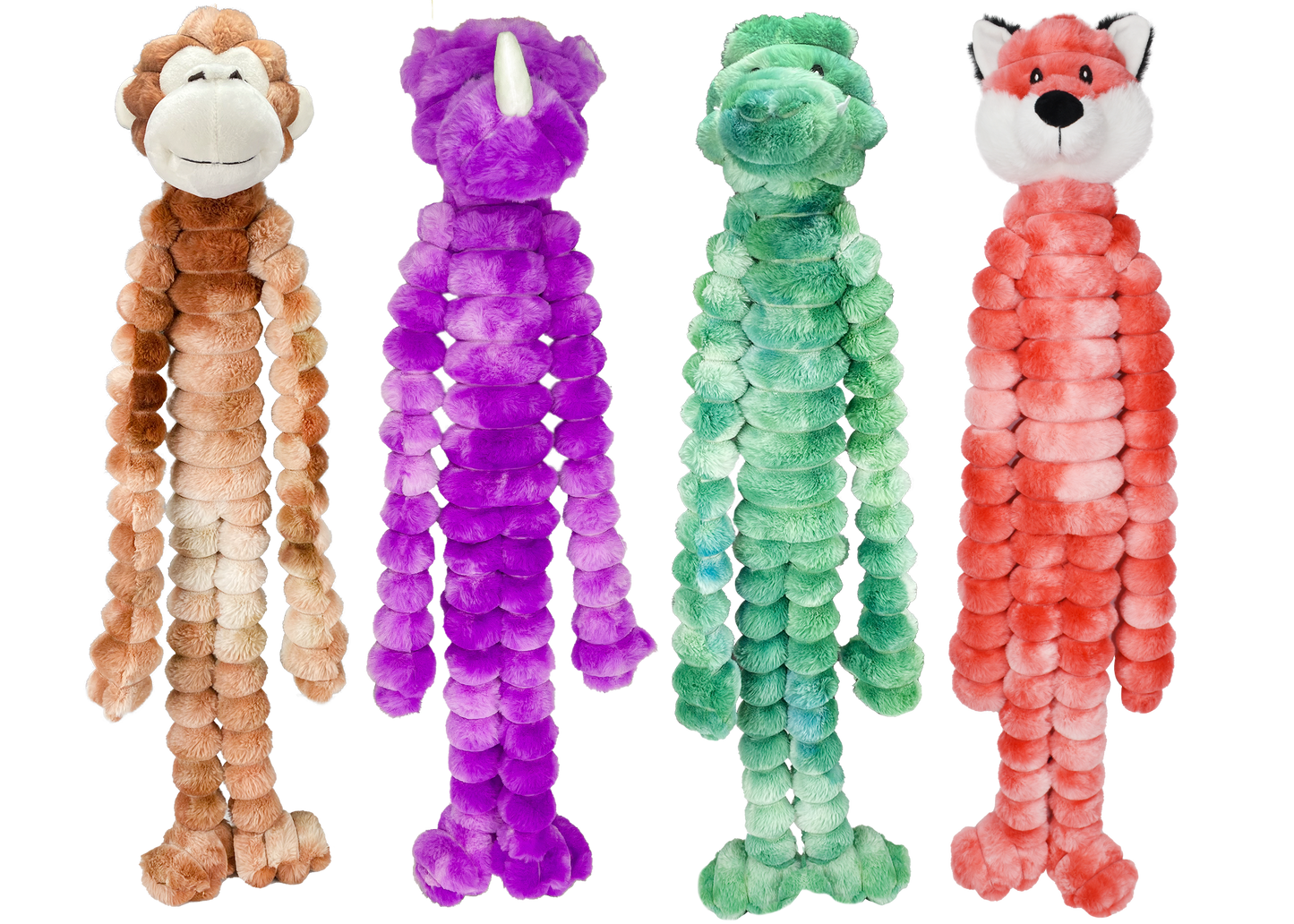Multipet Crimpy Cuddlerz Medium - Assorted Animals 18"