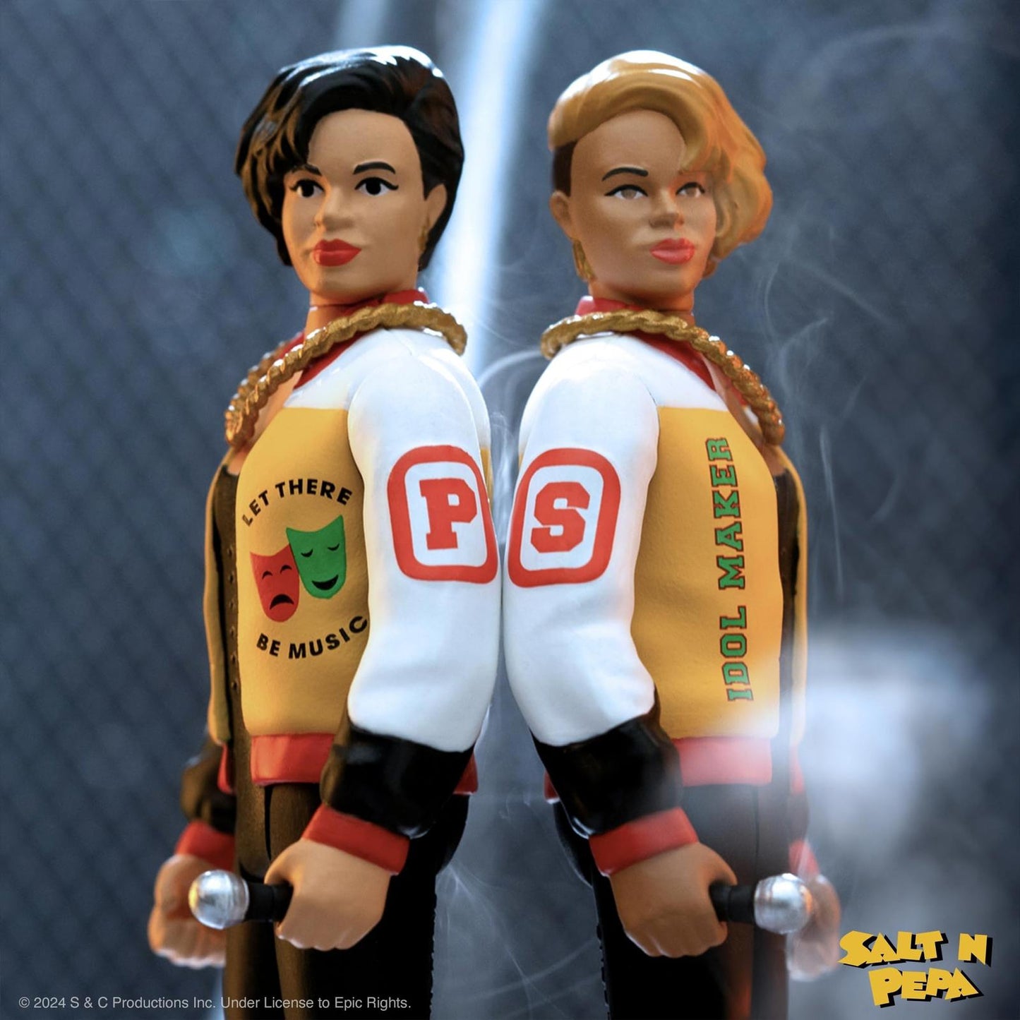 Super7 Salt-N-Pepa - (2 Pack) 3.75" Salt-N-Pepa Action Figures with Accessori...