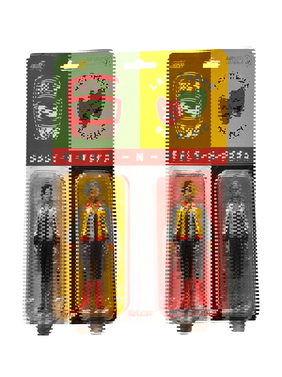 Super7 Salt-N-Pepa - (2 Pack) 3.75" Salt-N-Pepa Action Figures with Accessori...