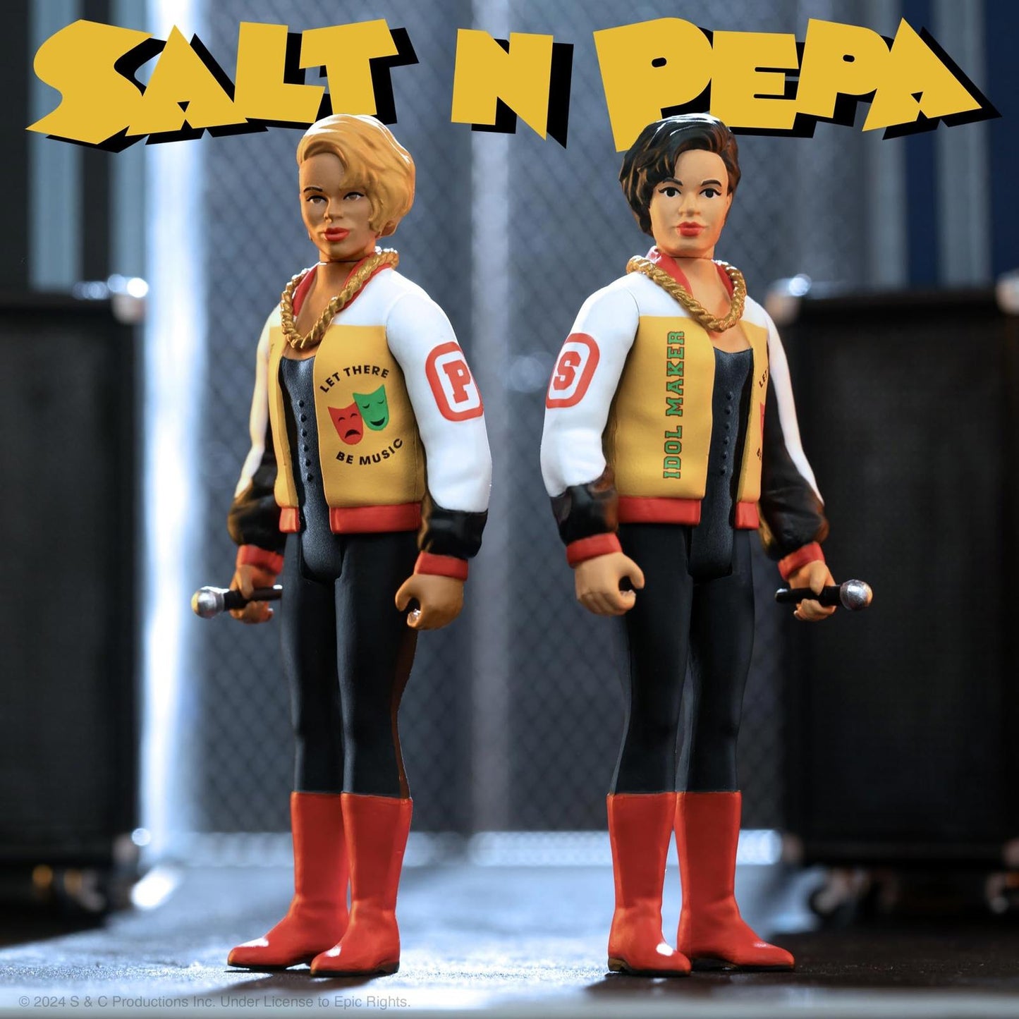 Super7 Salt-N-Pepa - (2 Pack) 3.75" Salt-N-Pepa Action Figures with Accessori...