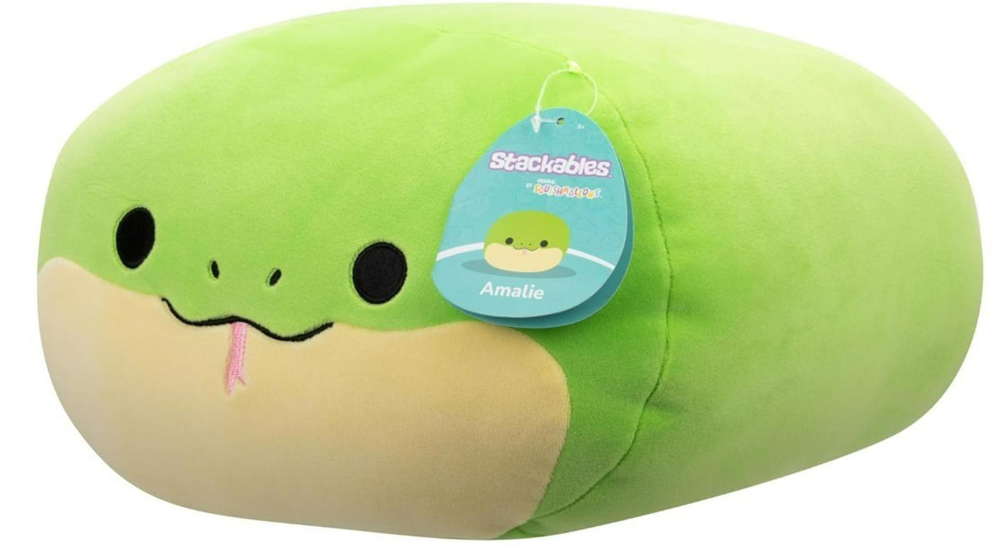Squishmallows STACKABLES Amalie the Green Snake 12" Brand New