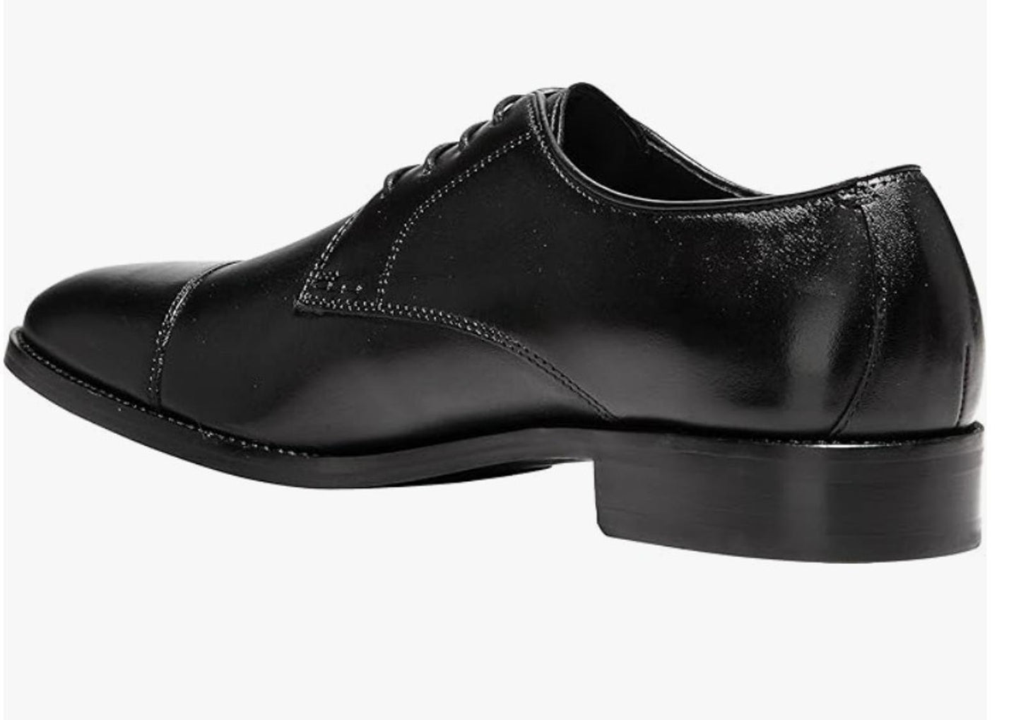 C11630 COLE HAAN MEN'S LENOX HILL CAP TOE OXFORD SIZE 13 WIDE BLACK
