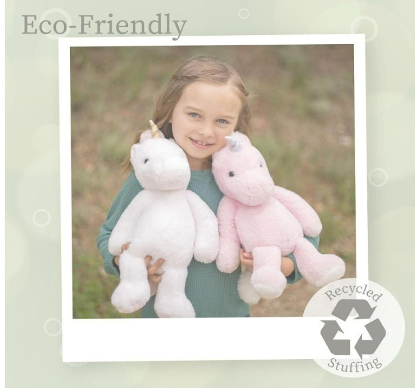 World's Softest Plush Unity Unicorn, Rose, Lushee, Large, 16" Stuffed Animal NEW