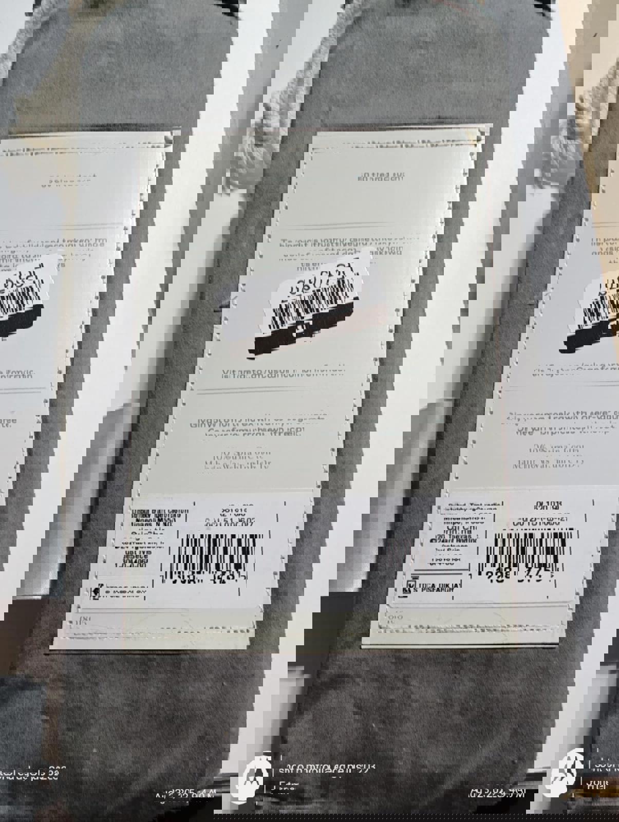 Casaluna SATEEN 100% Cotton Standard/Queen- Dark Grey Color -Pillowcase Set