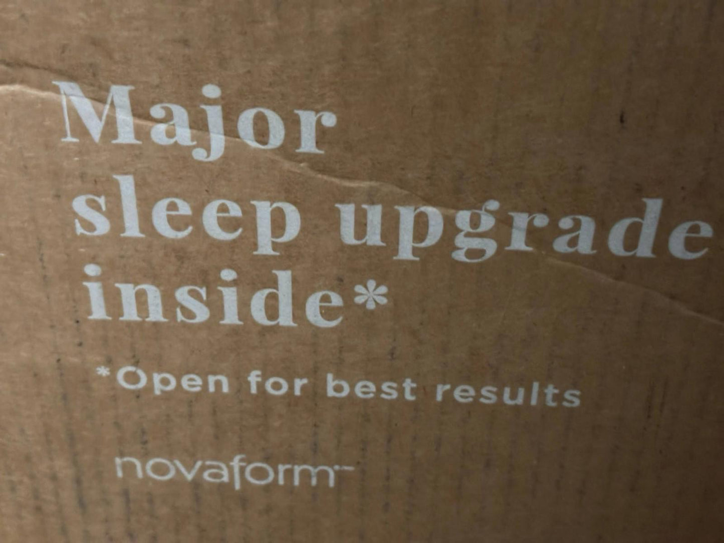 Queen Size - Novaform ComfortGrande Plus 3" Gel Memory Foam Mattress Topper