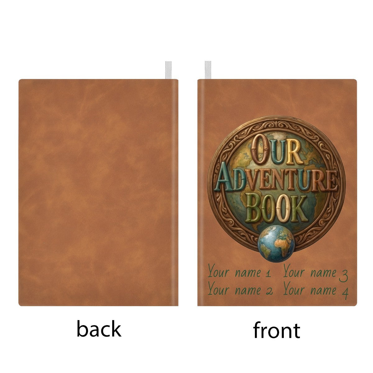 Personalized Our Adventure Book | Family Names A5 Notebook