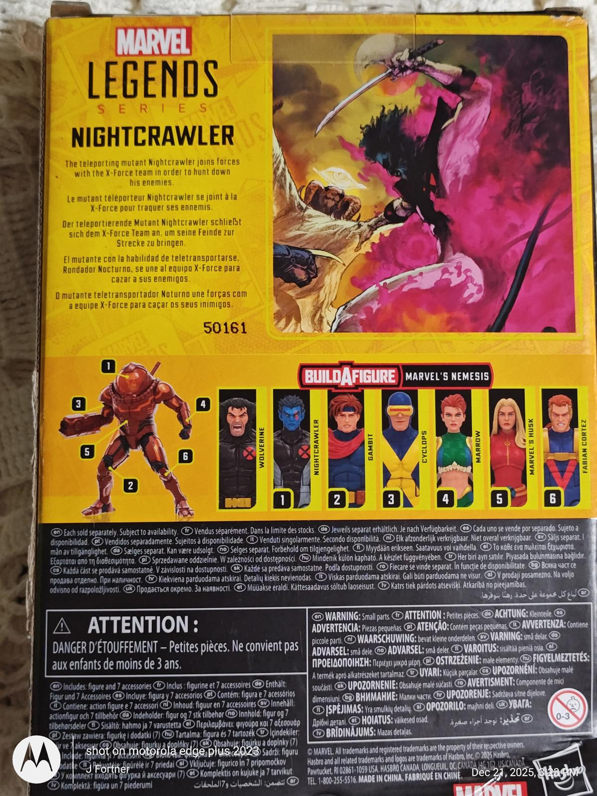 Marvel Legends Nemesis Series X-Treme Wolverine 6" Figure New IN WRONG BOX