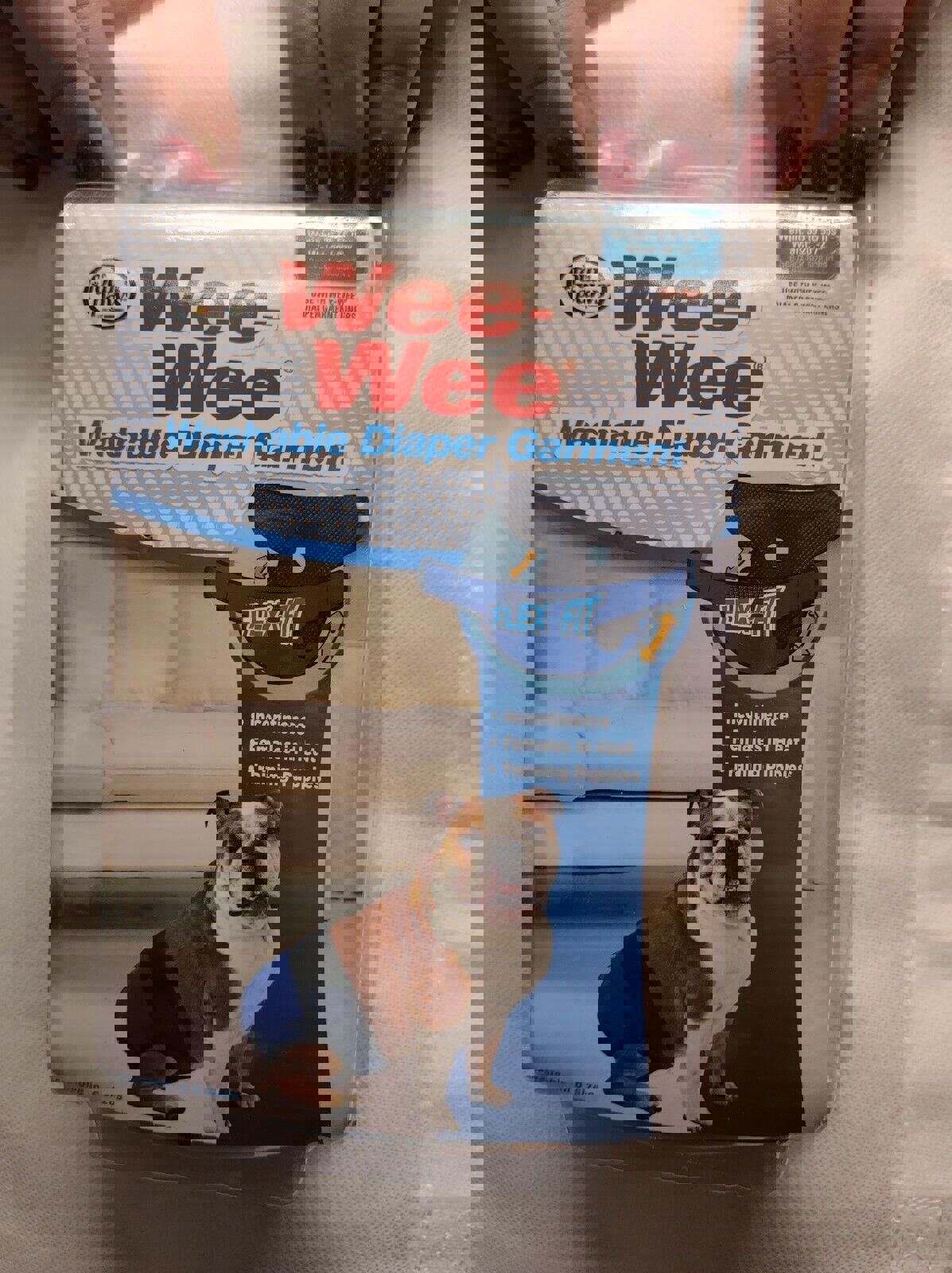 NIB four paws Wee-Wee Diaper Garmet - Dogs (Large Up To 35-55lb/ Waist 20-27”