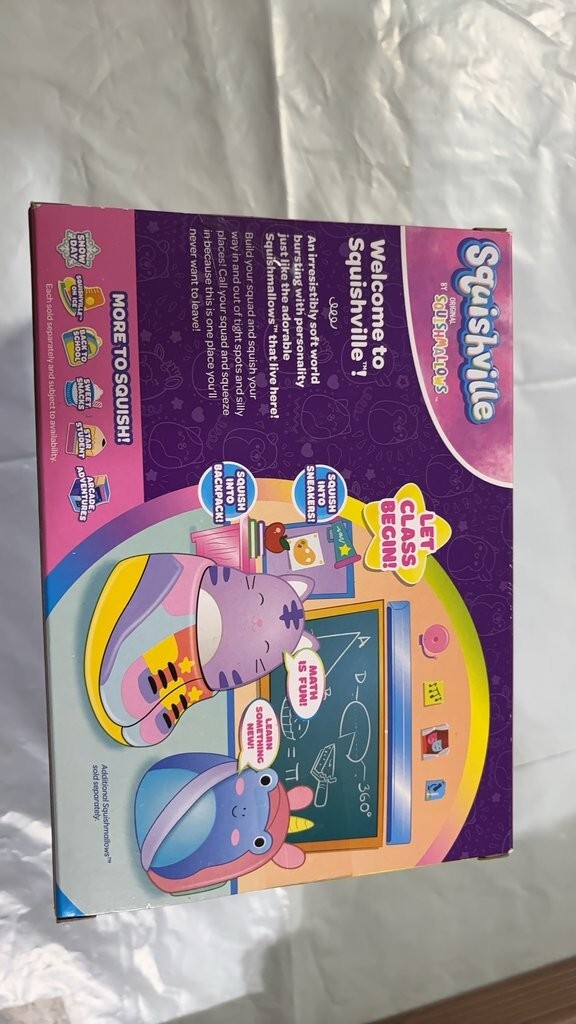 Squishville by Original Squishmallows Back to School Set