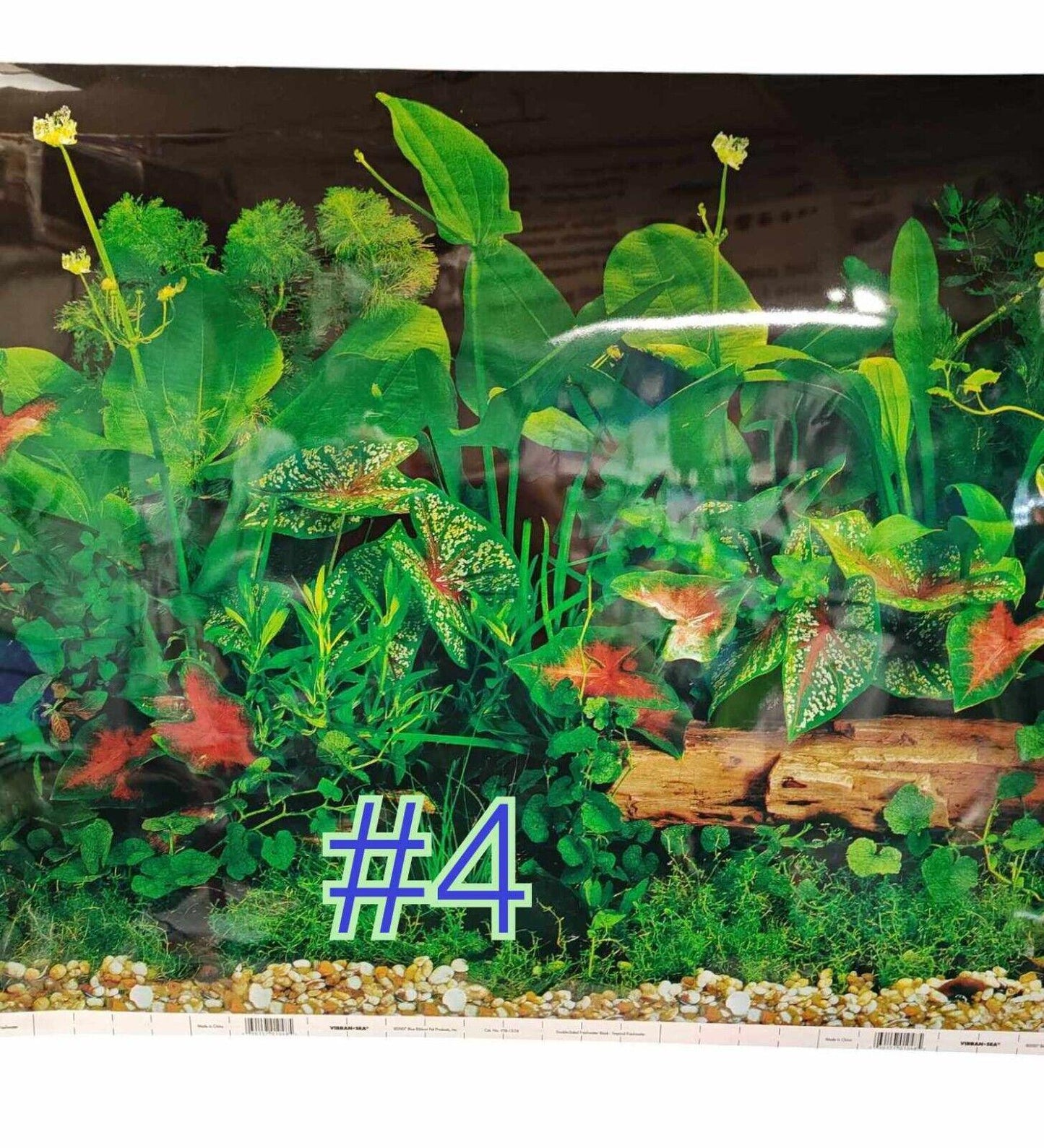 Aquarium/ Reptile Tank Backgrounds Choose your size- Double sided for added fun.