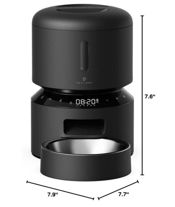 PETLIBRO Automatic Cat Feeder, 5G WiFi Pet Feeder with APP Control for Dry Food