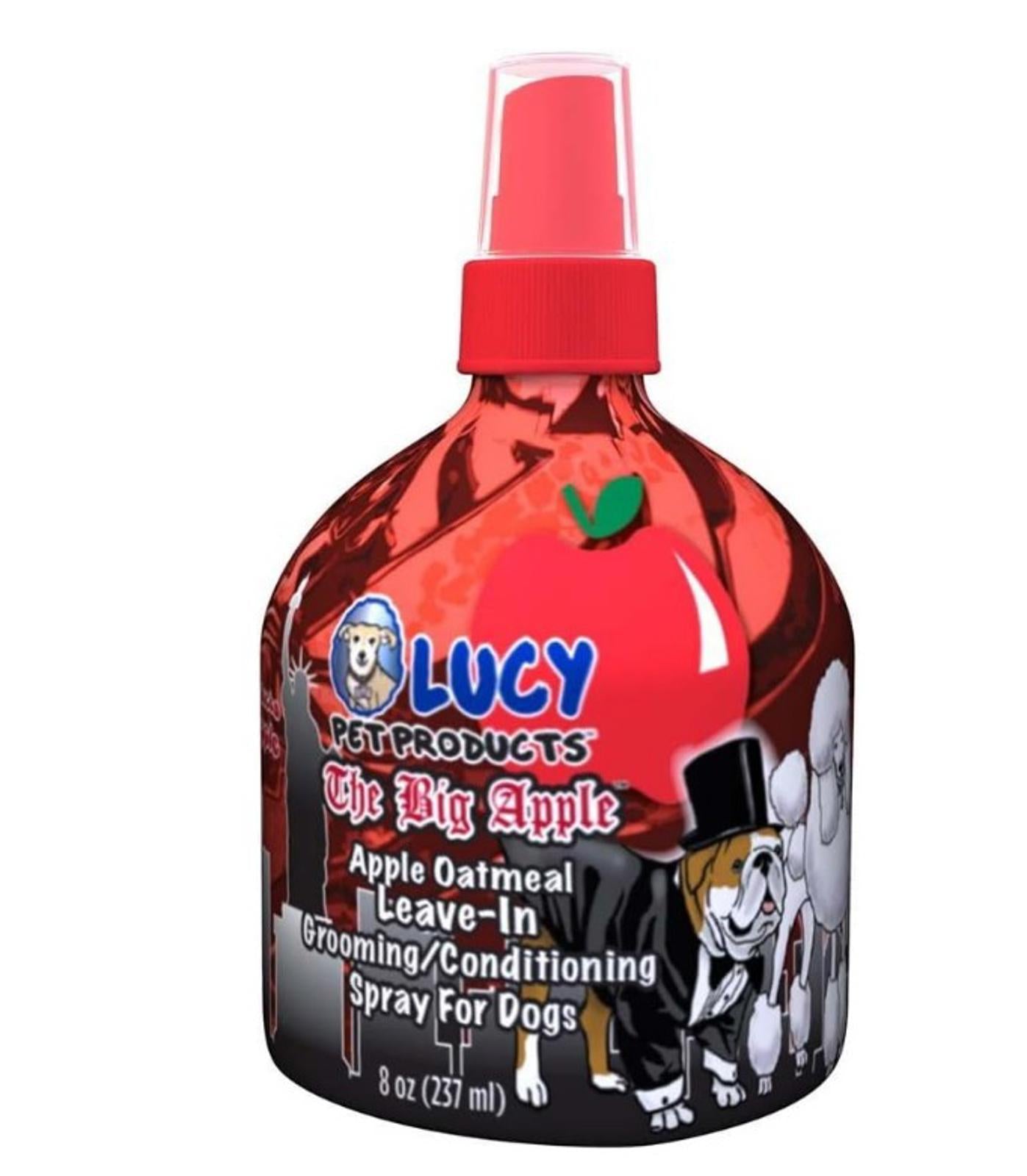 Lucy's Big Apple leave-in grooming conditioner Spray Fresh 8oz