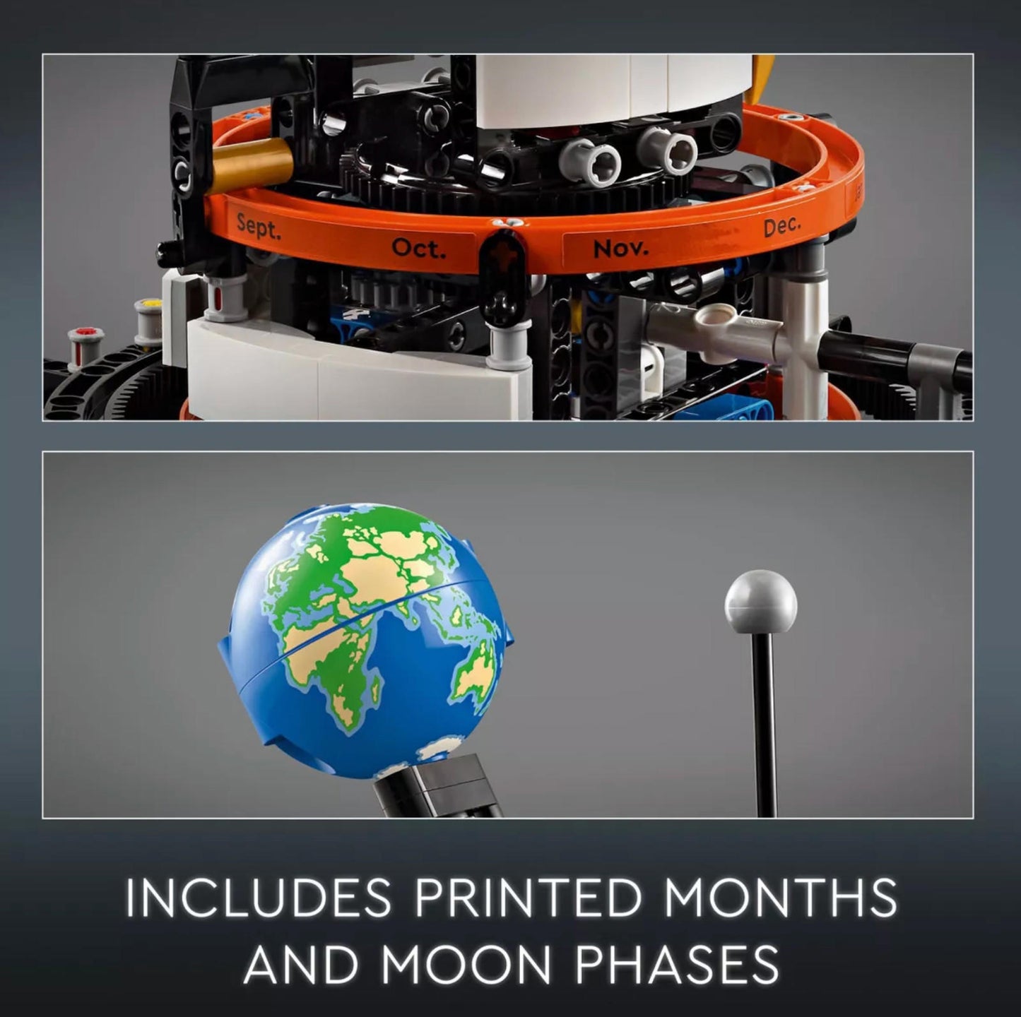 LEGO Technic Planet Earth and Moon in Orbit Space Toys Set 42179