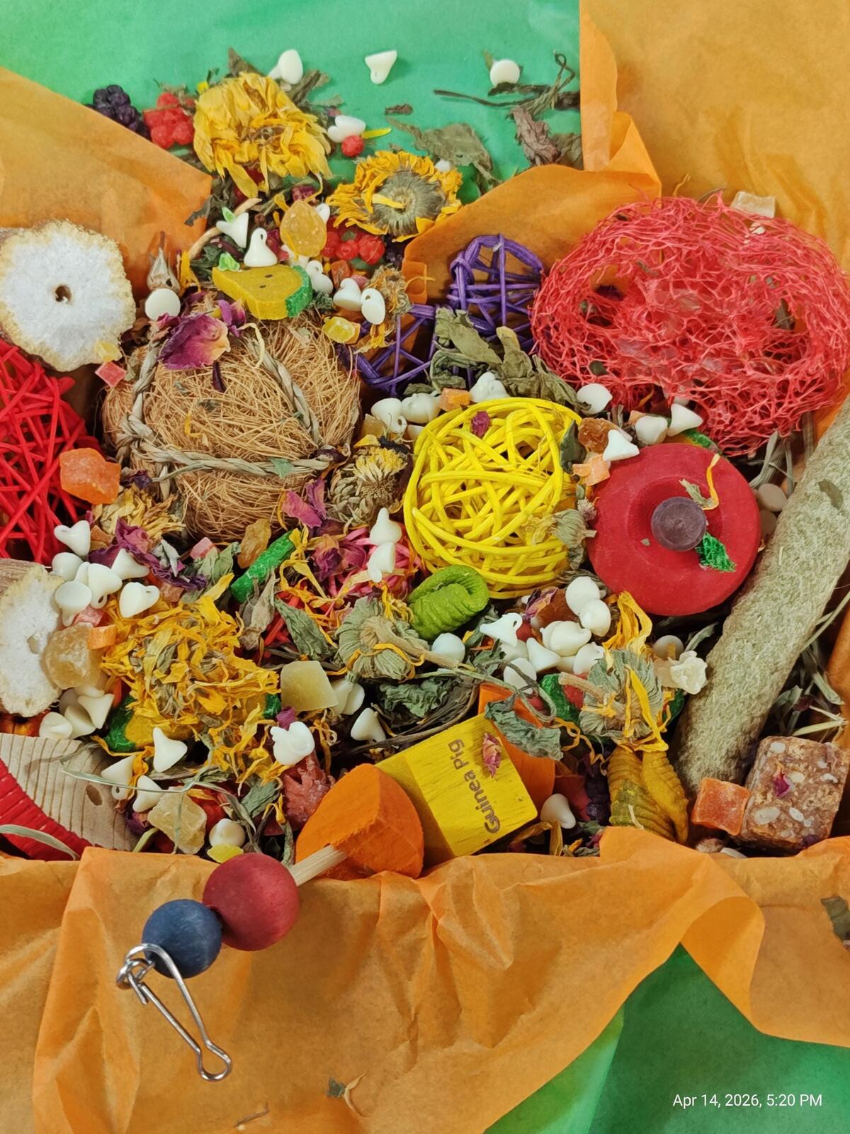 Play & Chew Rodent Fun "No More Boredom" Box - Rats, Mice, Gerbils, Hamsters...