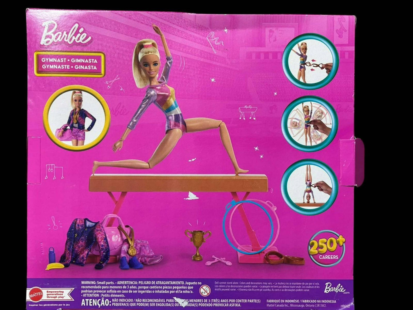 Barbie You can Be Anything Gymnastics Playset with Blonde Fashion Doll