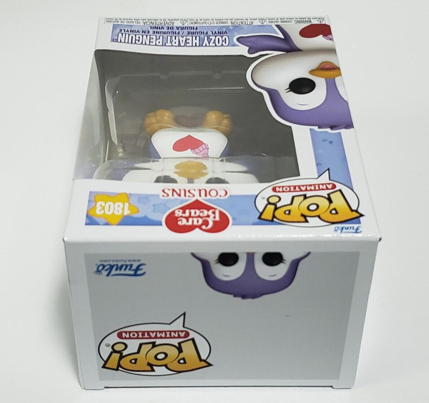 Care Bears Cousins Funko POP! Animation #1803 Figure New in Box has small Damage