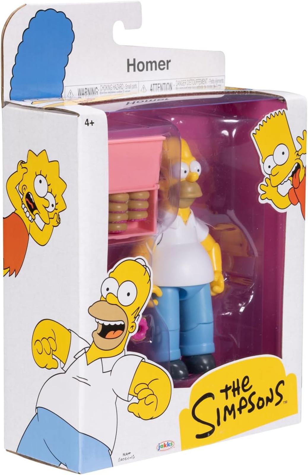 The Simpsons 5" Homer Collectible Action Figure New in Box