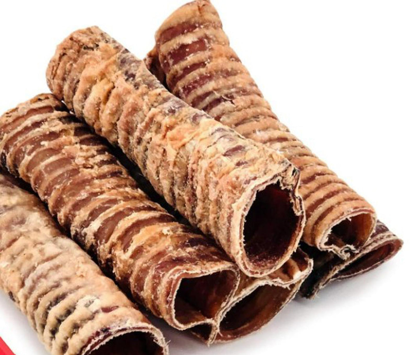 BULK Beef Trachea Chews 10 - 6" piece pack