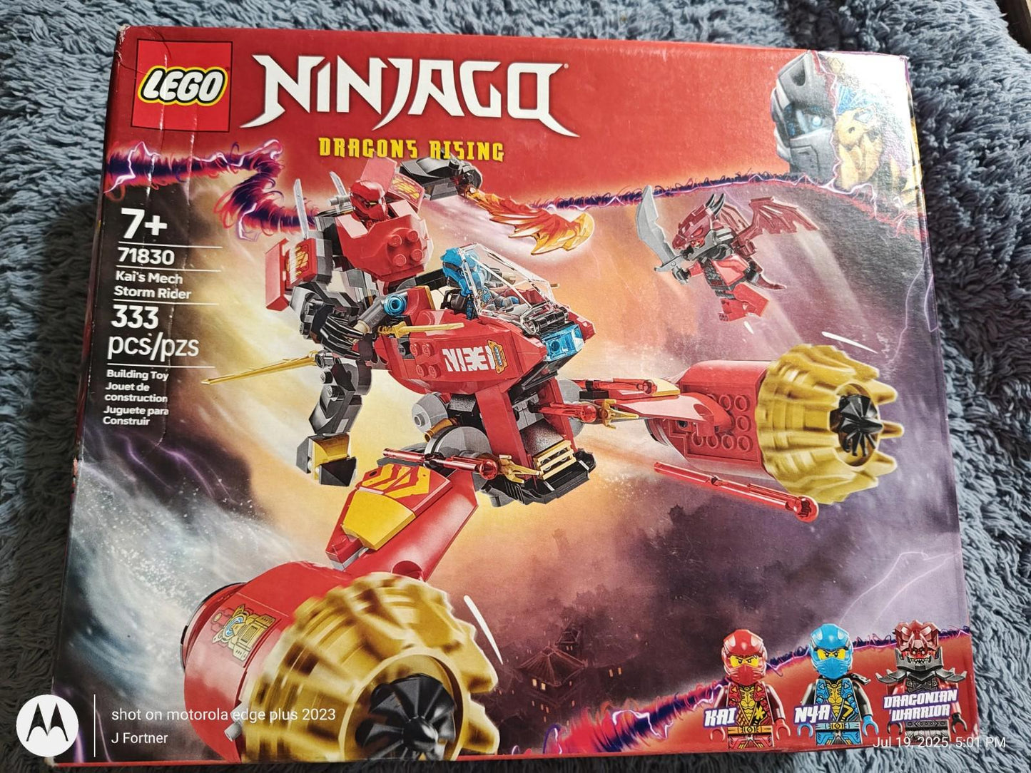 LEGO Ninjago Kai’s Mech Storm Rider 71830 From Japan New In Box