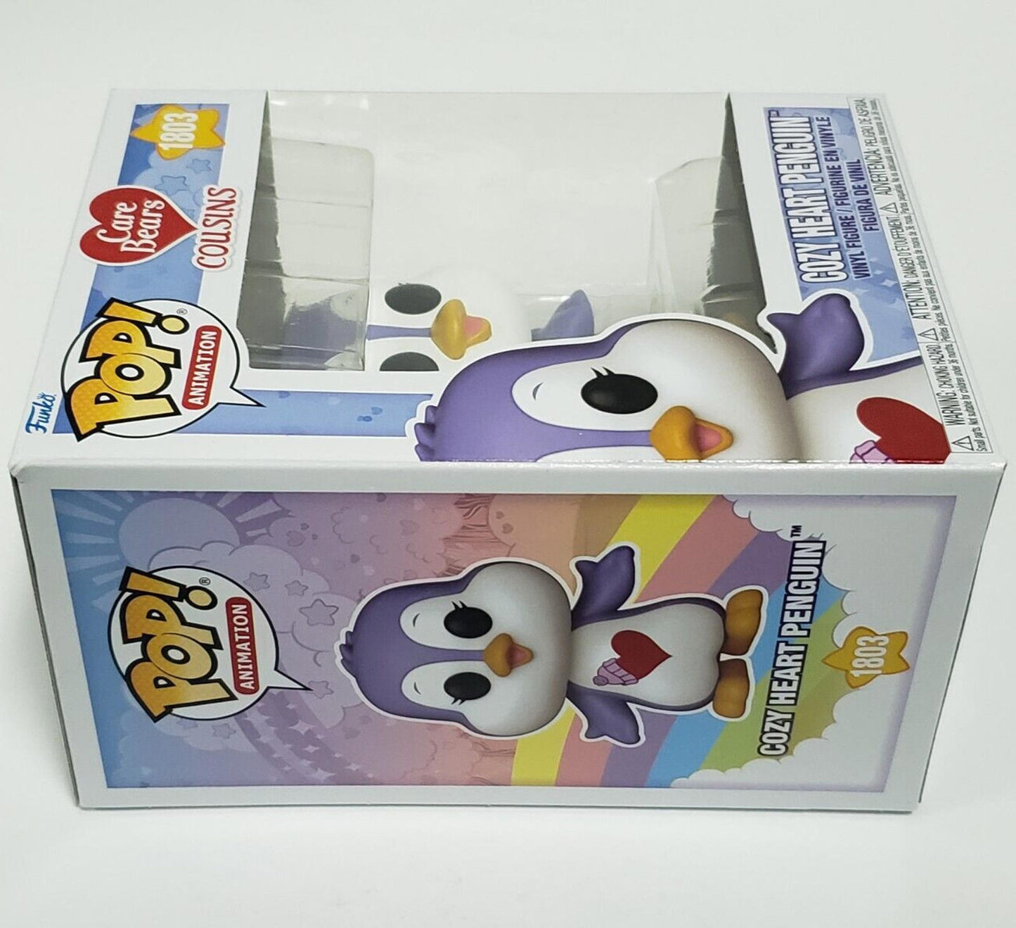 Care Bears Cousins Funko POP! Animation #1803 Figure New in Box has small Damage