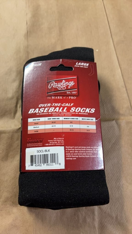 Rawlings Over-the-Calf Baseball Socks Brand New with tags