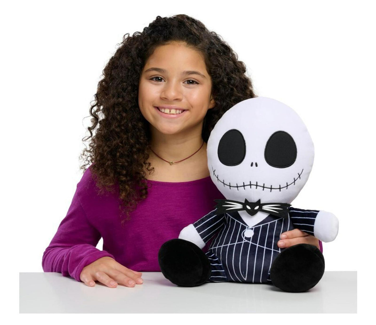 Disney Tim Burton The Nightmare Before Christmas Jack Skellington Weighted Plush