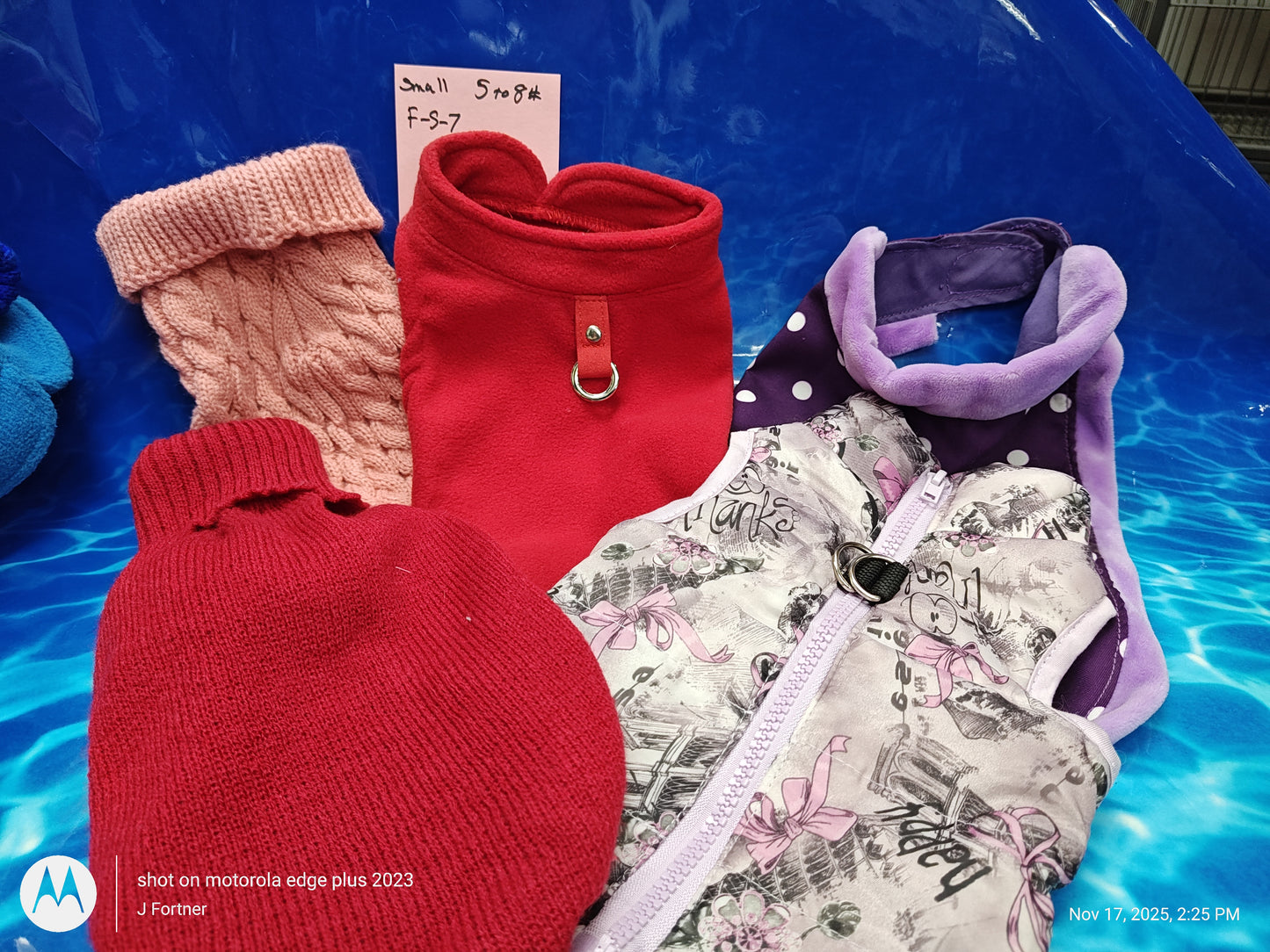 Dog Outfit Bundle ( Small/Med 6 to 11 Pound Pets ) Choose Your Bundle