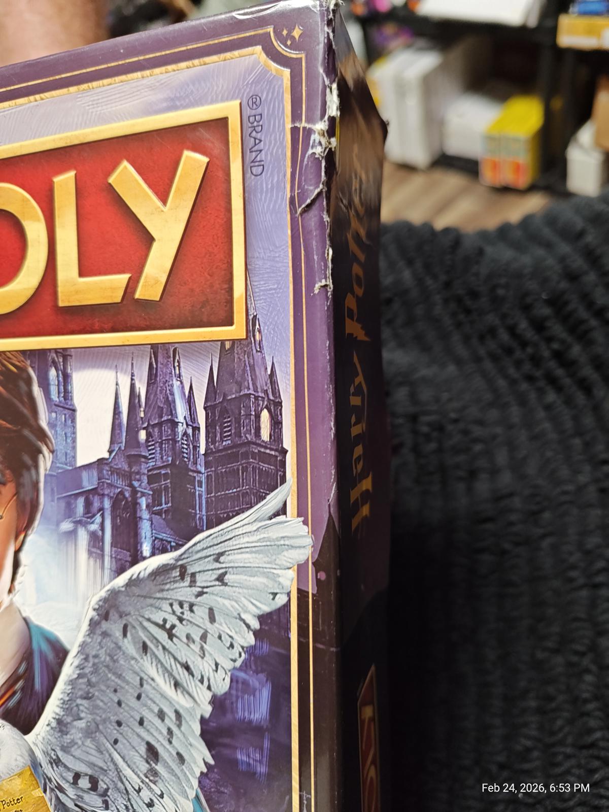 Monopoly Harry Potter Edition Board Game | a Magical Adventure at Hogwarts | Age