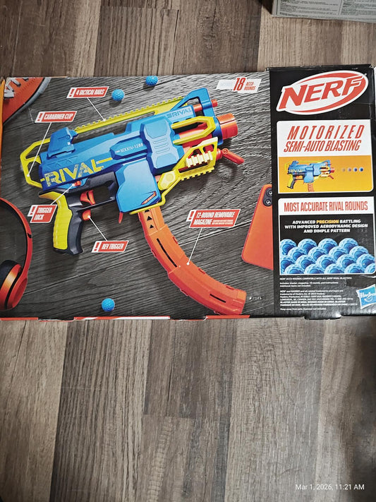 Nerf Rival Challenger MXXIV 1200 Blaster Motorized with 12 Round Magazine