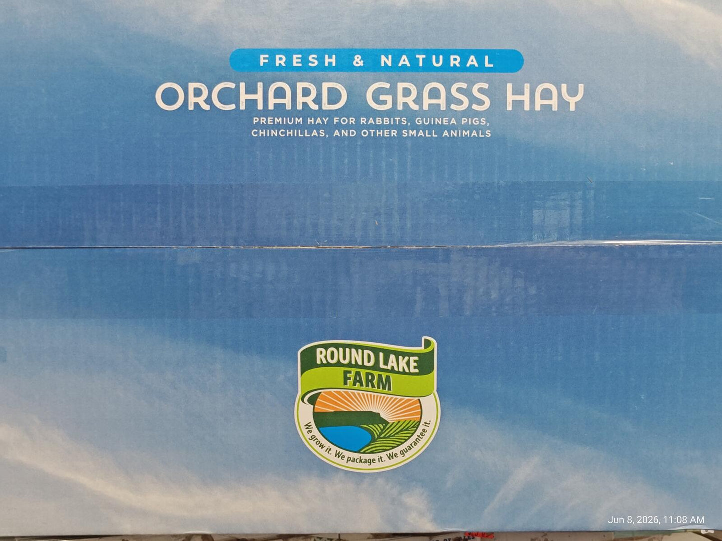 Orchard Grass Hay for Pets 90 oz Box