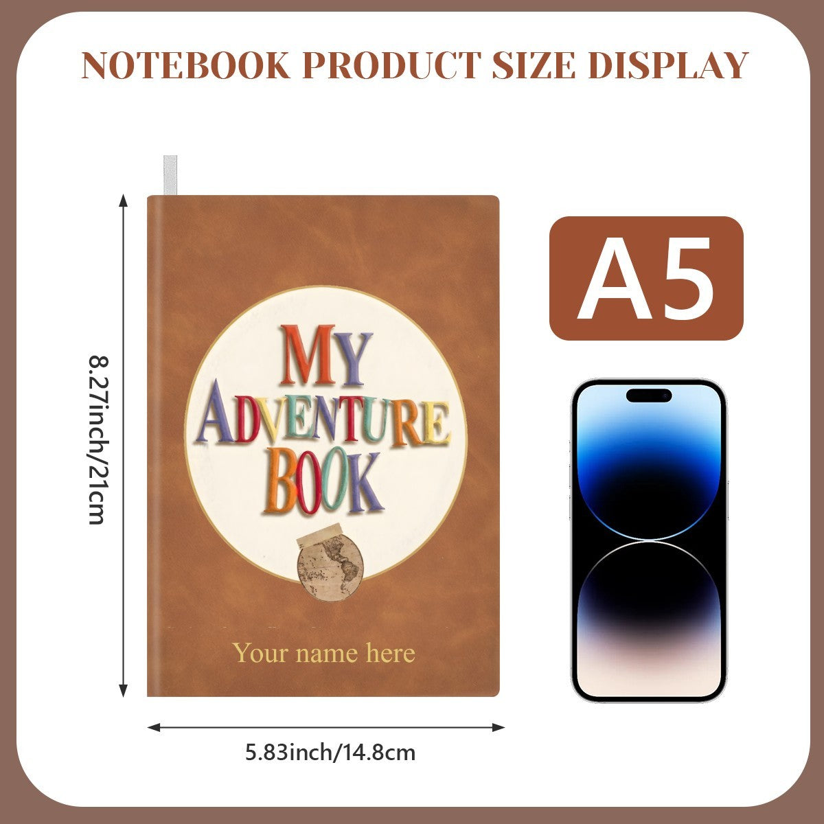Personalized My Adventure Book | Colorful Custom Name Journal