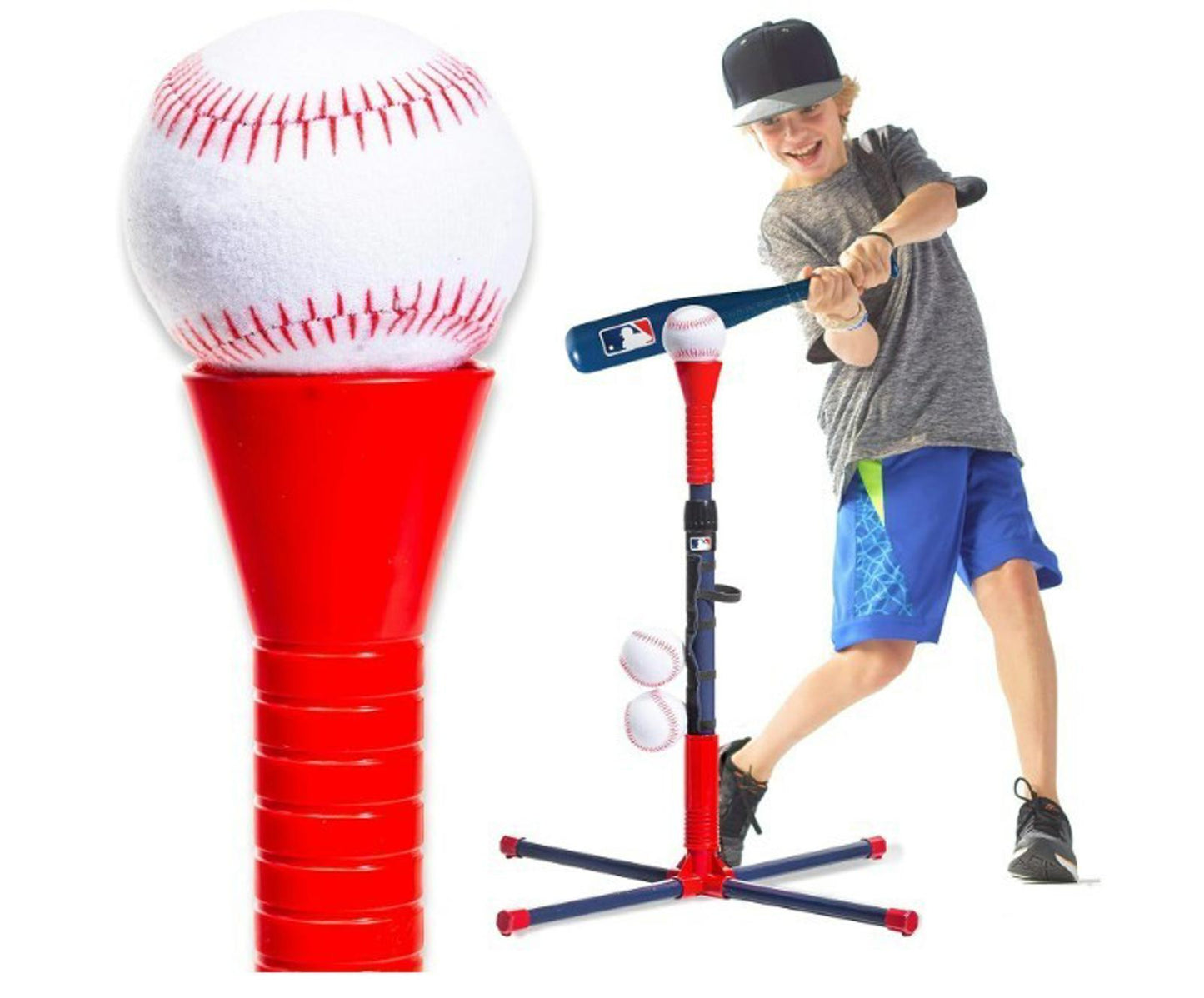 Franklin Sports Grow-With-Me Kids Refill /Restock Baseballs 4 Pack New