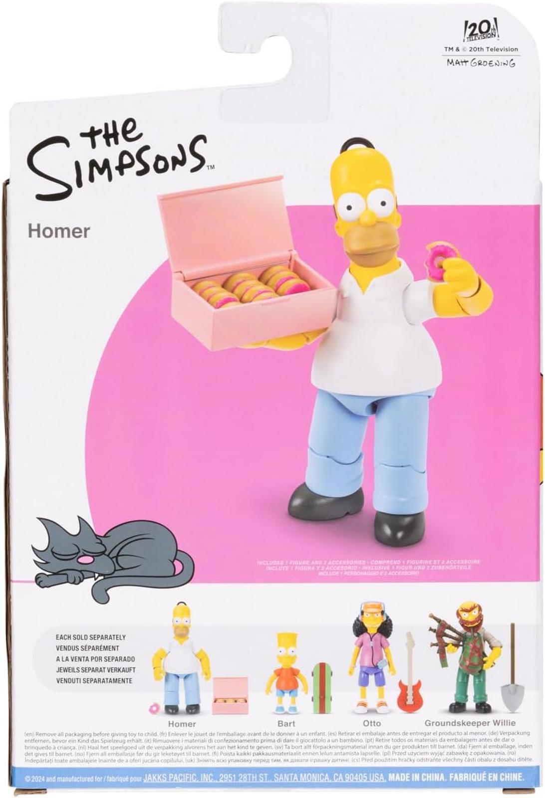 The Simpsons 5" Homer Collectible Action Figure New in Box