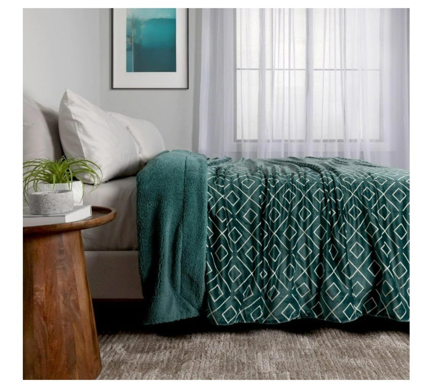 Life Comfort Decorative Premium Mixed Yarn Throw Blanket - 60x70 Inch, Ultra Sof