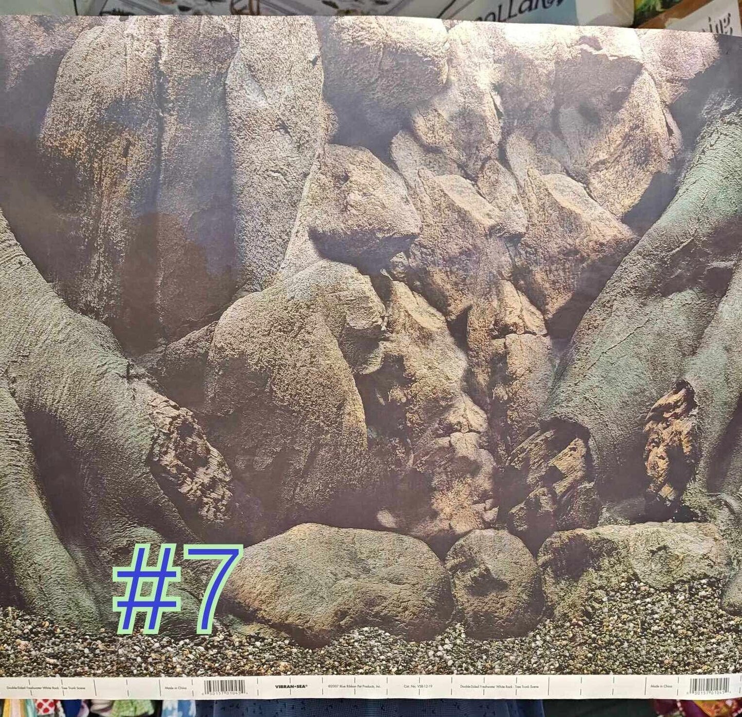 Aquarium/ Reptile Tank Backgrounds Choose your size- Double sided for added fun.