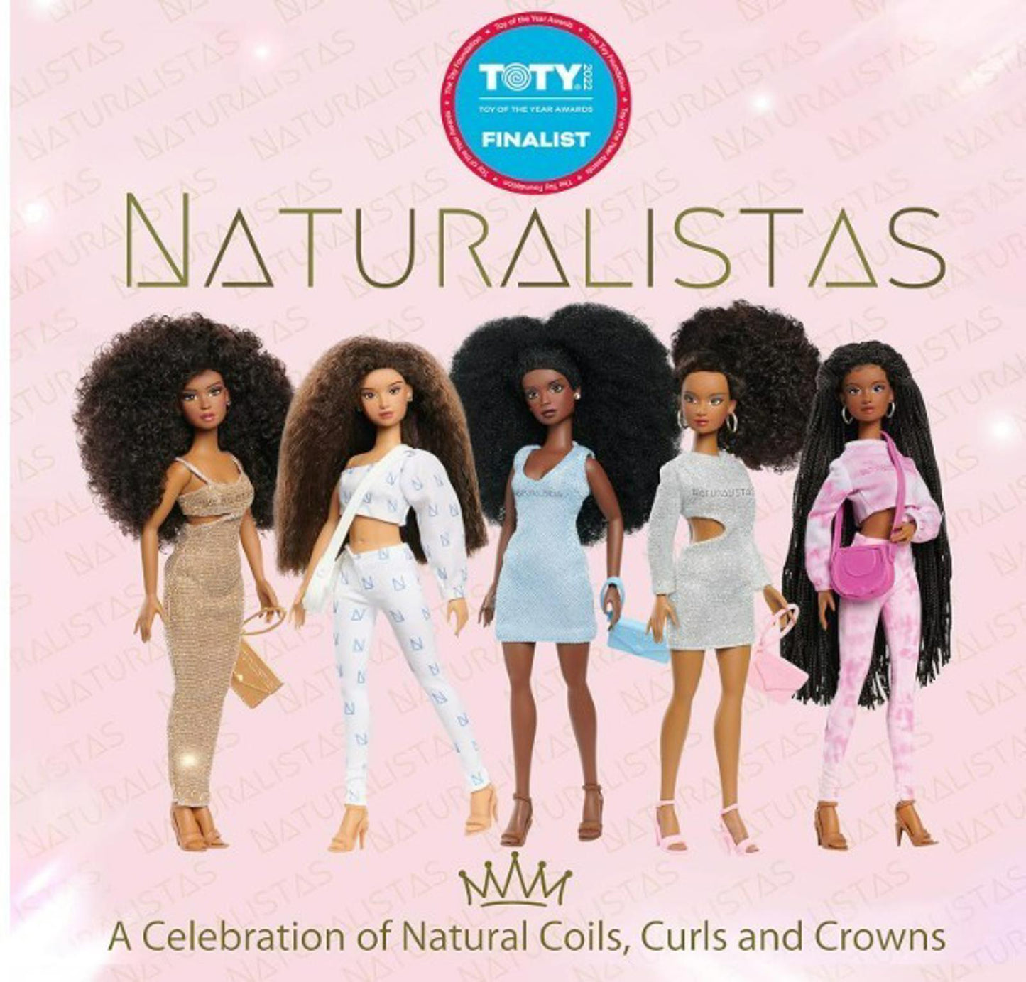 Purpose Toys Naturalistas 11.5-Inch Fashion Doll and Accessories Kelsey, 4B Text
