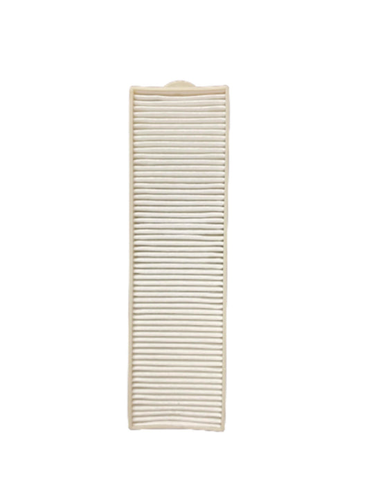 Air filter designed for optimal airflow and dust capture.