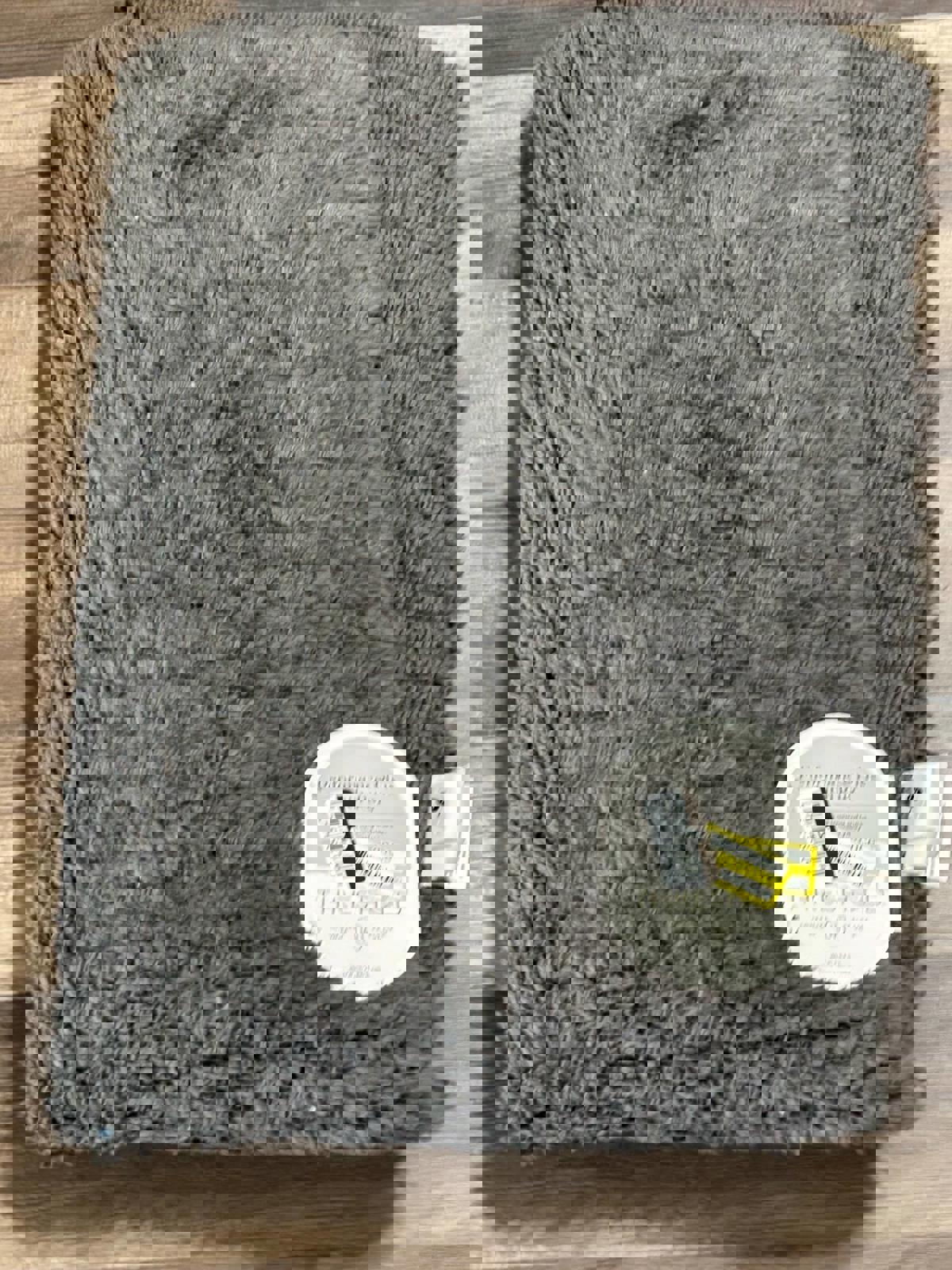 Threshold Performance Plus 20" By 34"" Bath Rug Reversible Dark Gray
