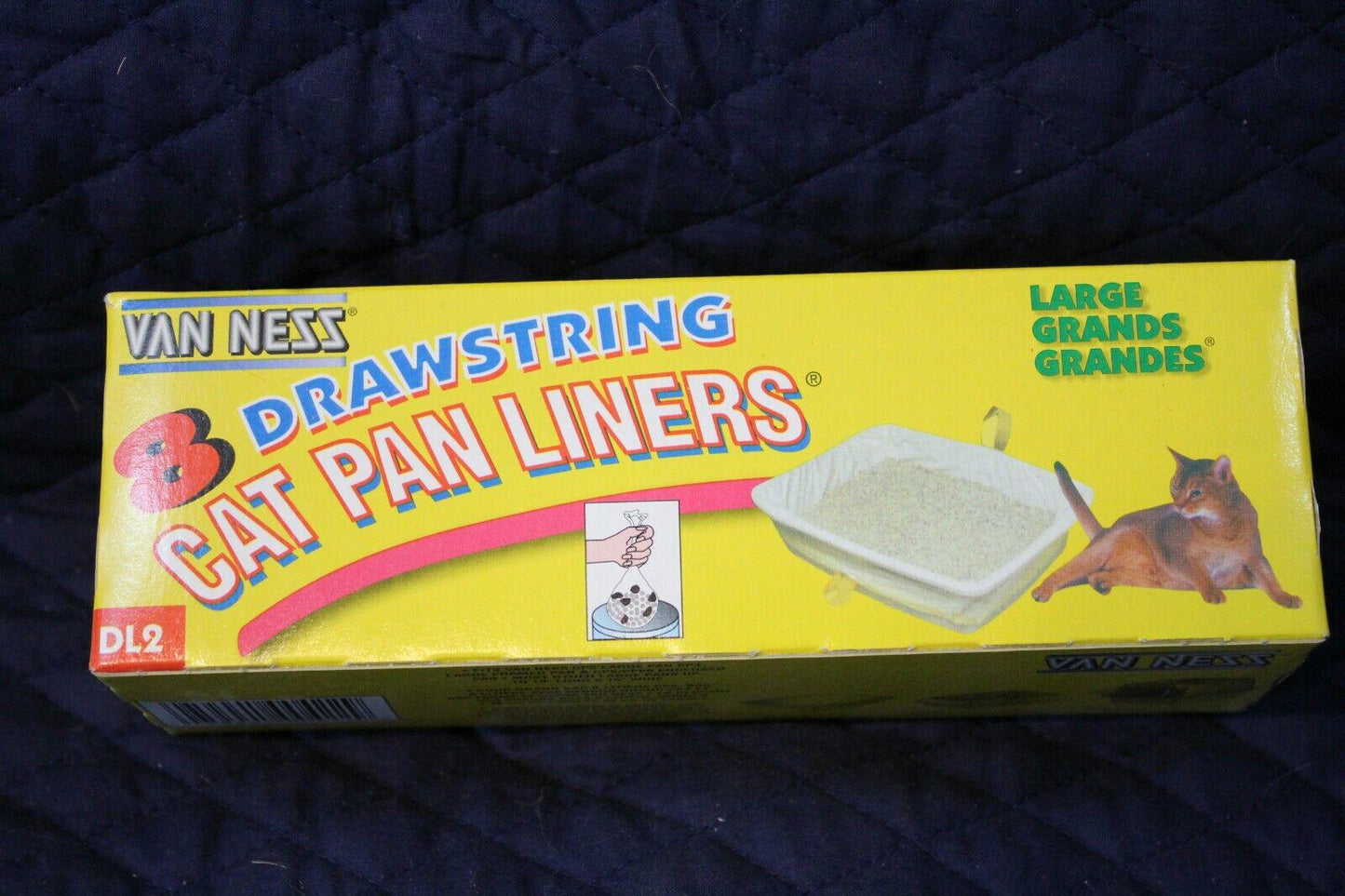 Cat Litter Pan Liners Large -Van Ness Cat pan liners Large 8 pack (2PK)