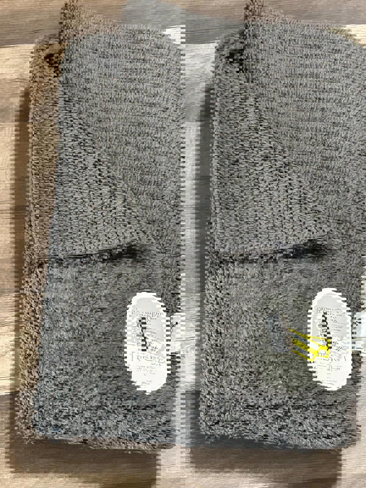 Threshold Performance Plus 20" By 34"" Bath Rug Reversible Dark Gray