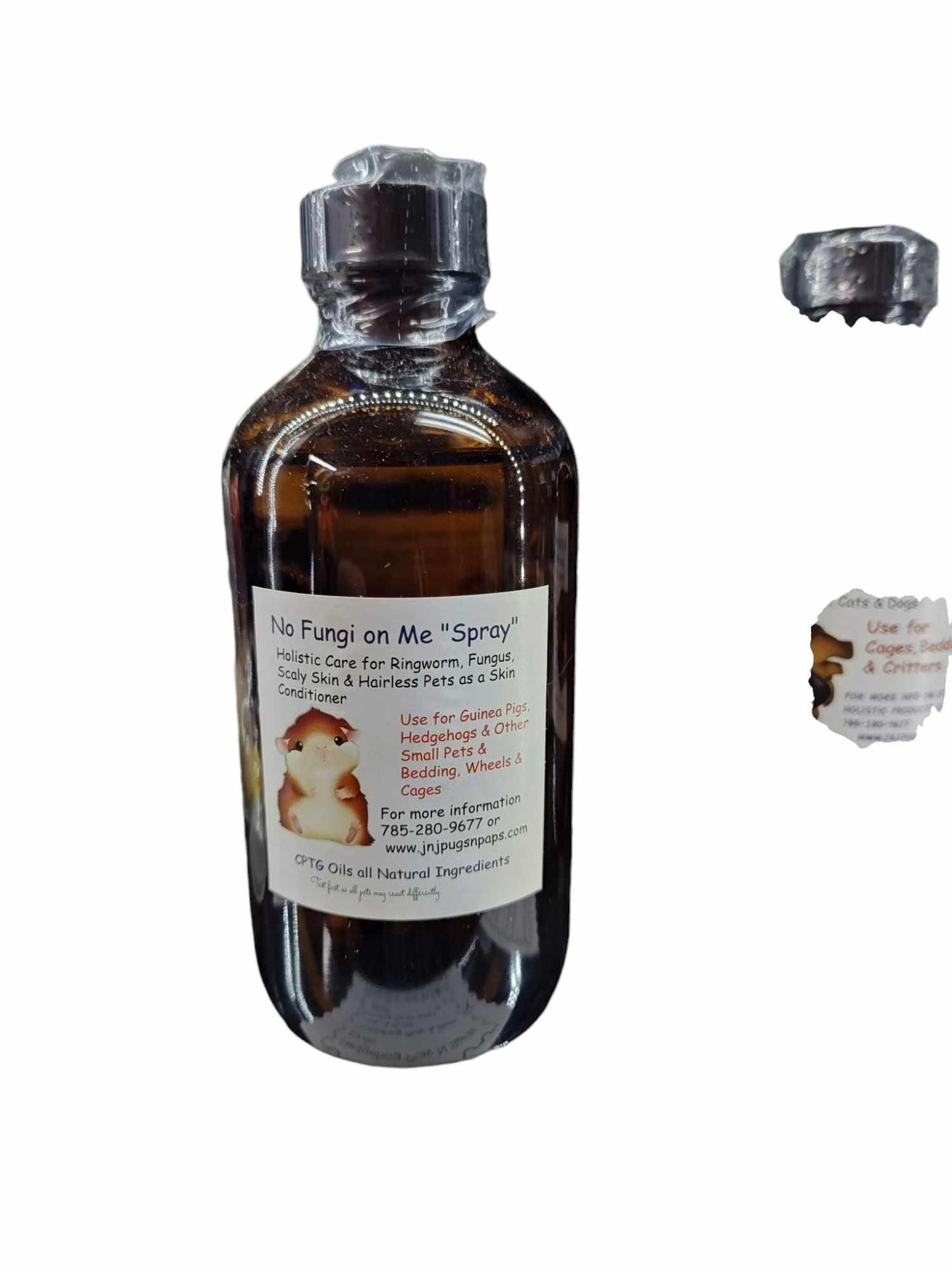 Guinea Pig Bath Kit to Aid in Dry Scaly skin, Mites , Fungus