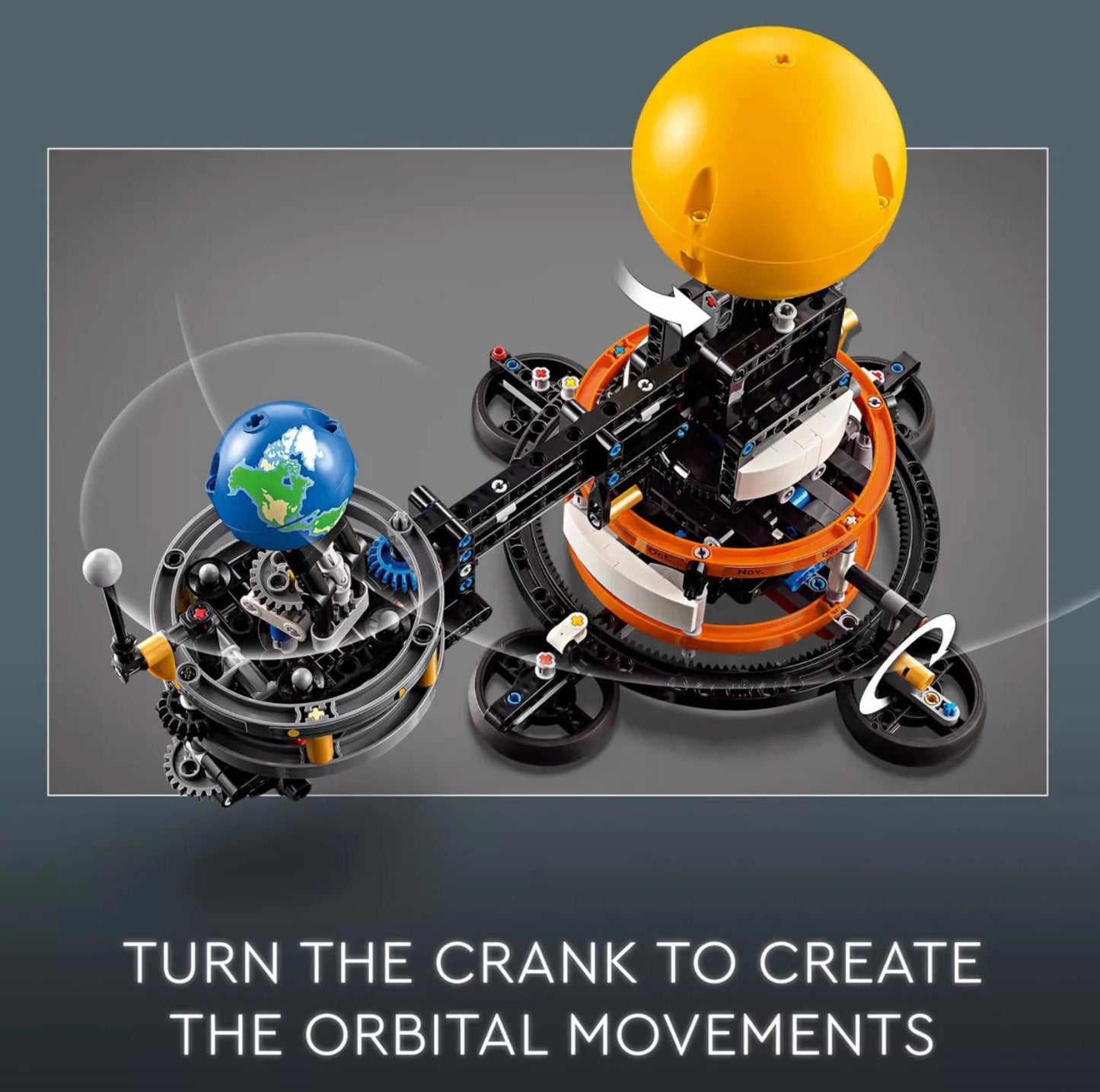 LEGO Technic Planet Earth and Moon in Orbit Space Toys Set 42179