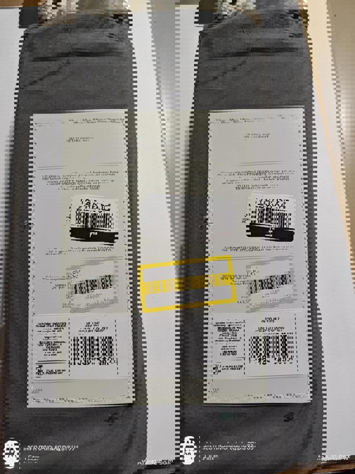 Casaluna King Percale 100% Cotton Dark Grey Color -Pillowcase Set