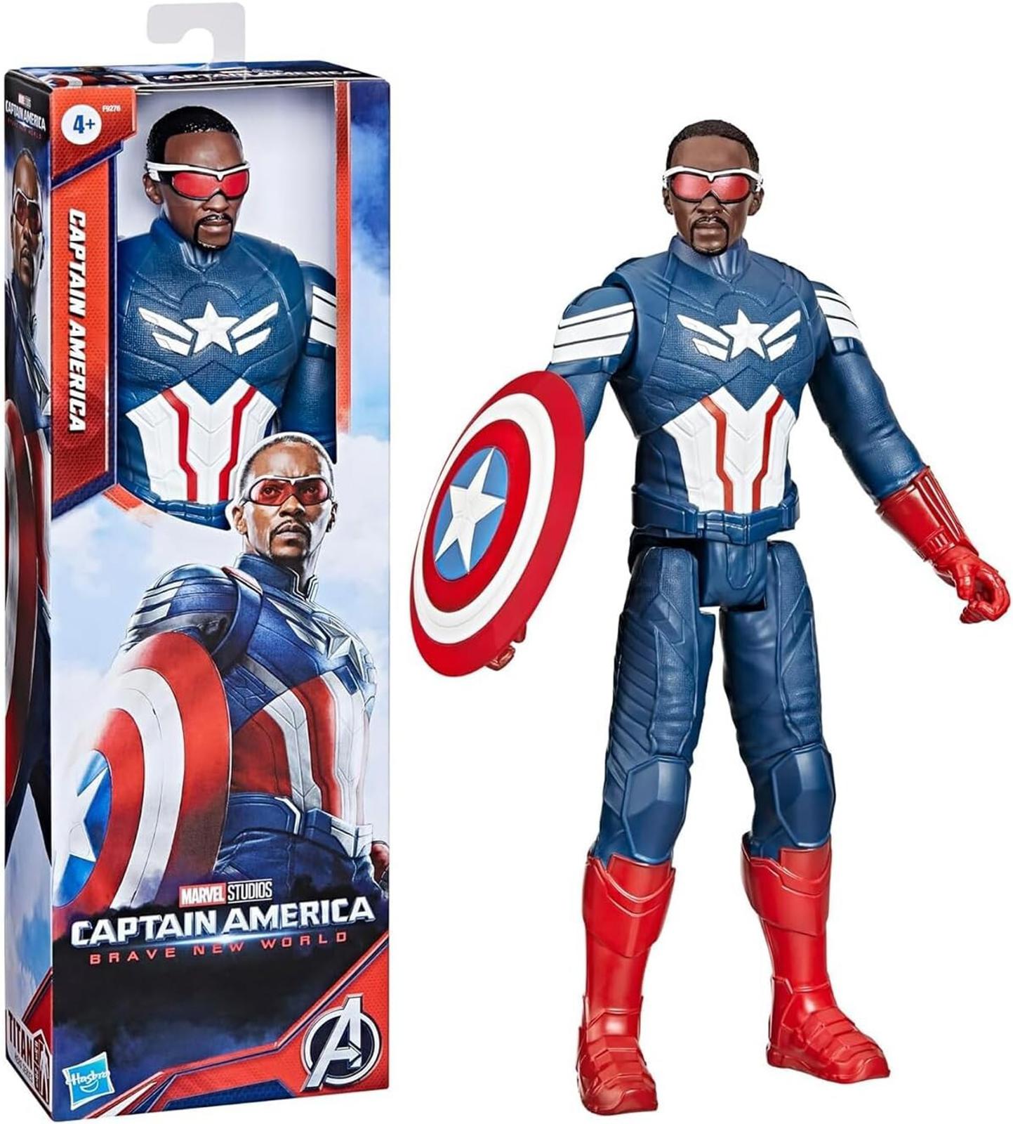 Marvel Studios Captain America Brave New World, Titan Hero Series, 12-Inch