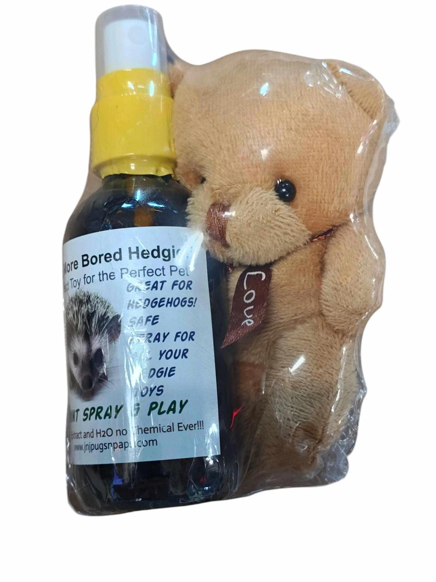 Hedgehog Play N Spray Fun Treat Spray for Toys
